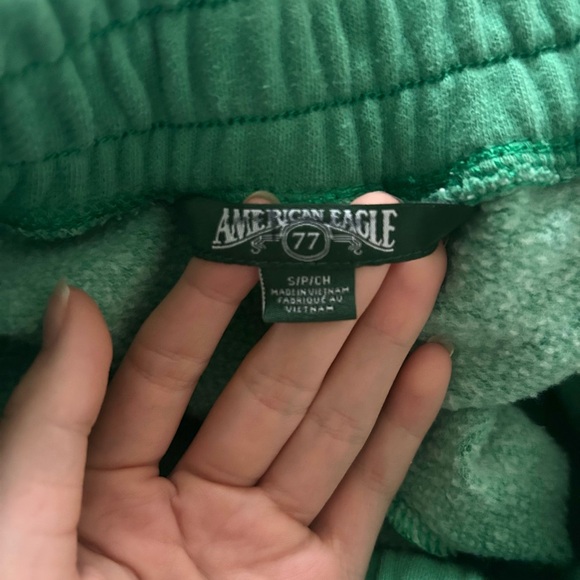 American Eagle Green Sweatpants - Picture 4 of 5